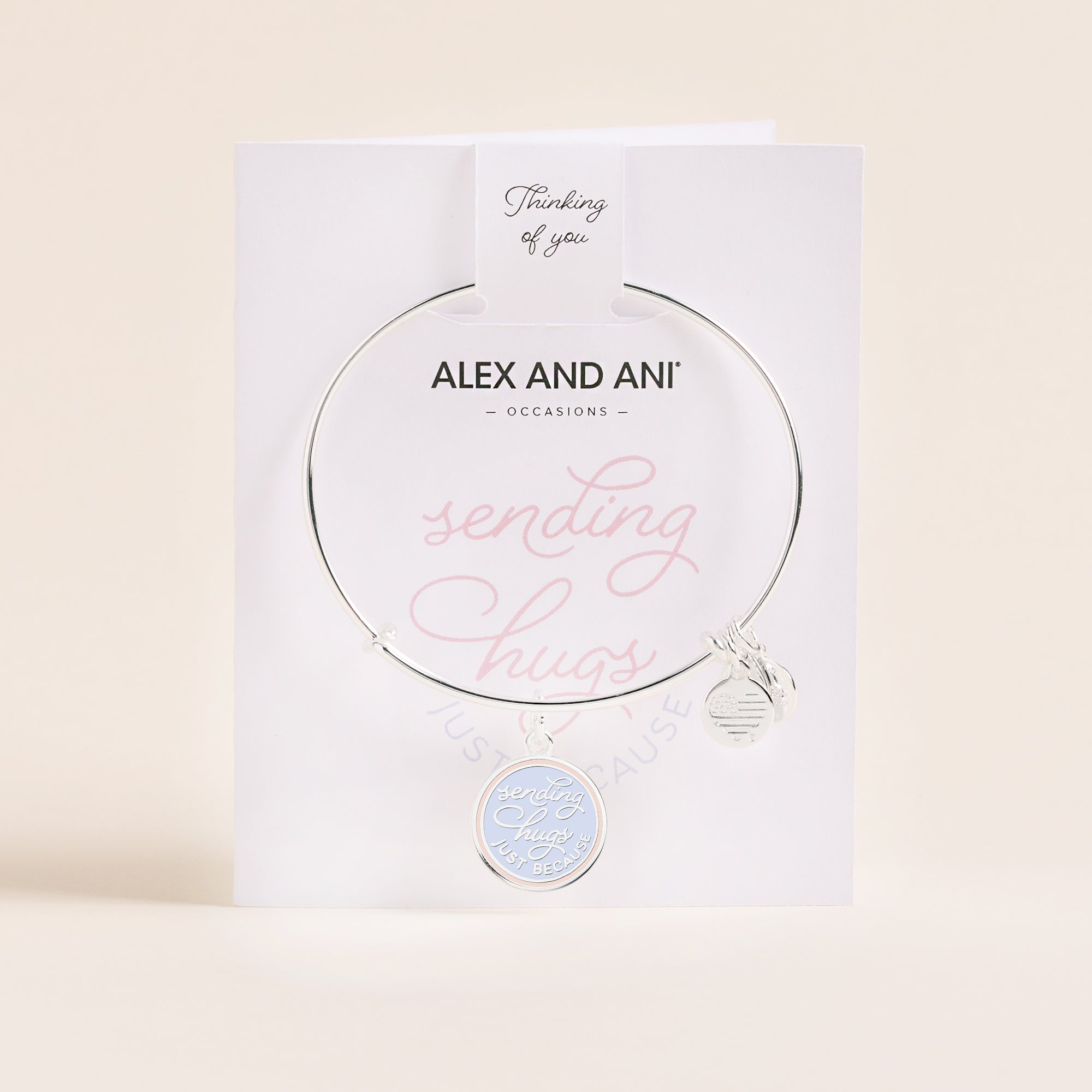 'Sending Hugs Just Because' Charm Bangle