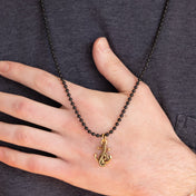 Anchor Ball Chain Necklace, Men's